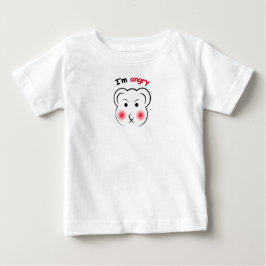 Camiseta I'm Angry Bear – Cute Minimalist Mood Design