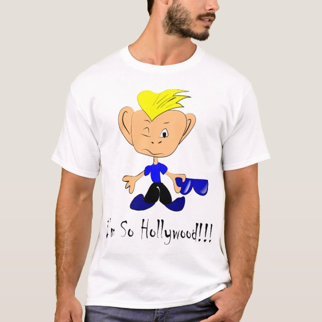 Camiseta Im assim Hollywood (Frente)