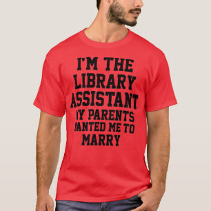 Camiseta Im Assistente De Biblioteca