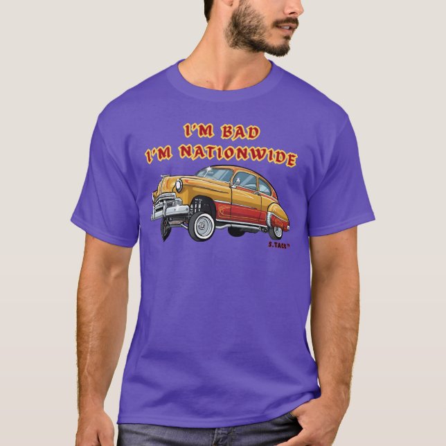 Camiseta Im Bad Im Nationwide Vintage Car vintage (Frente)