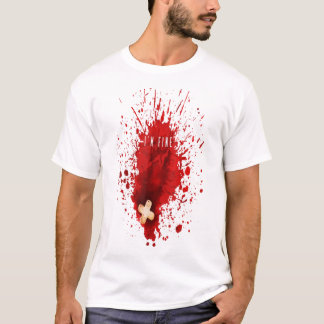 Camiseta Im Belo Sanguage Stain Graphic