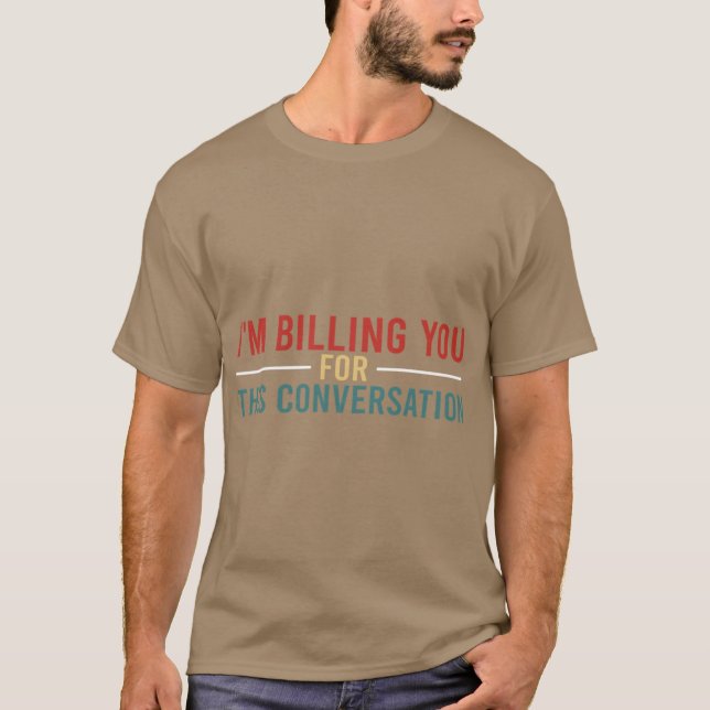 Camiseta Im Billing You Forhis Conversation boy (Frente)