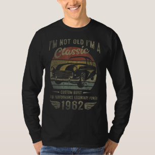 Camiseta Im Classic Car 60º aniversário de 60 anos Nascer i