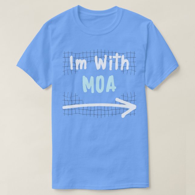 Camiseta Im com MOA (Frente do Design)