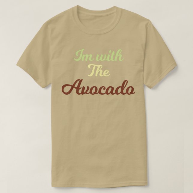 Camiseta Im Com O Avocado 2 2 (Frente do Design)