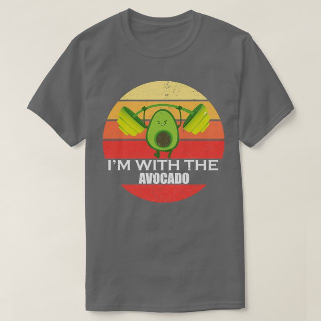 Camiseta Im Com O Treinamento Avocado Avoccado (Frente do Design)
