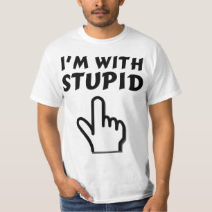 Camiseta im com tshirt estúpido