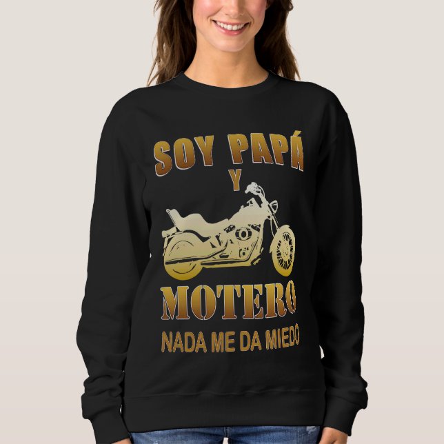 Camiseta I'm Dad and Biker Nothing Scary Me for Father's Da (Frente)