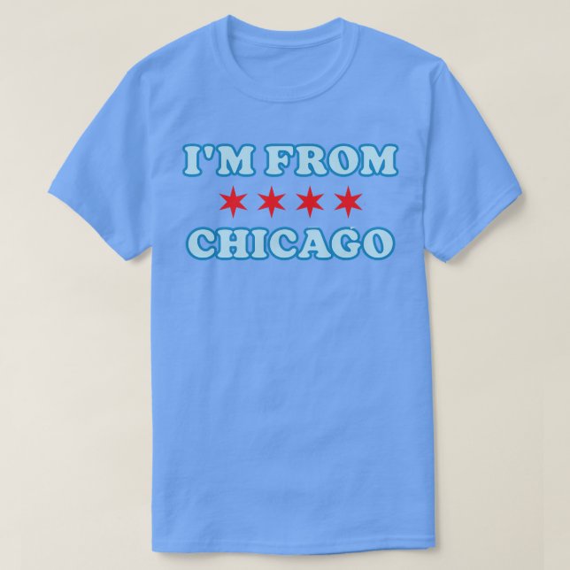 Camiseta Im de Chicago TShirt (Frente do Design)