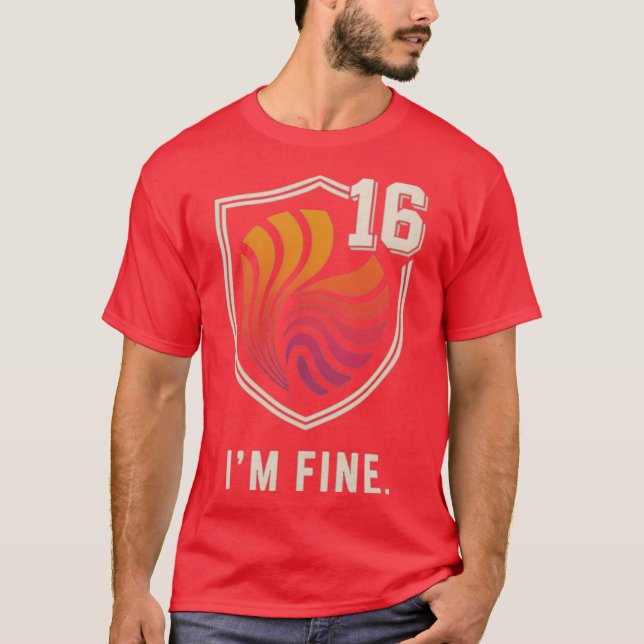 Camiseta I'm Fine Vuln Stacks [FFXIV] (2) (Frente)