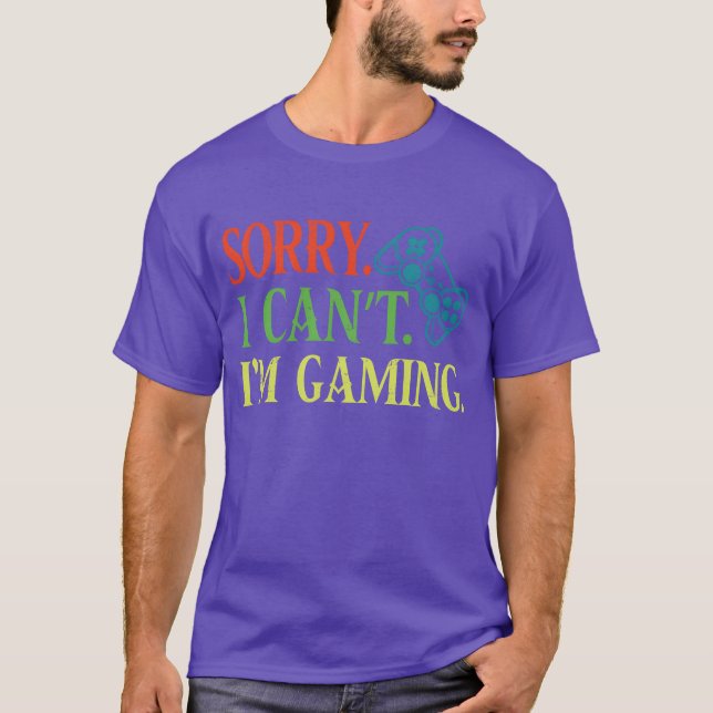 Camiseta Im Gaming Video Games Funny Gamer Gifts for Boys b (Frente)