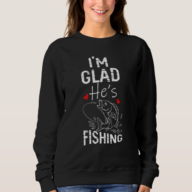 Camiseta Im Glad Hes Pescaria (Frente)
