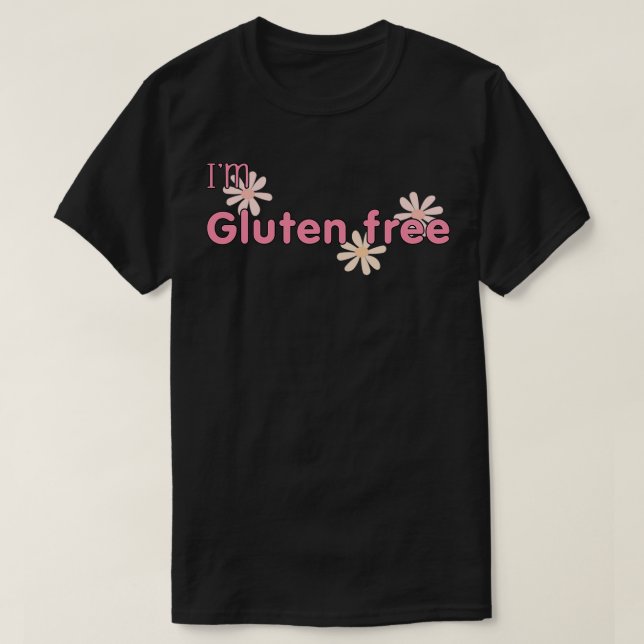Camiseta Im Gluten Free 3 (Frente do Design)