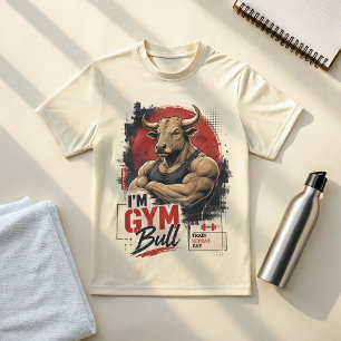 Camiseta I'm Gym Bull   Treino de Força T