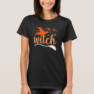 Camiseta I'm Her Boo I'm His Witch