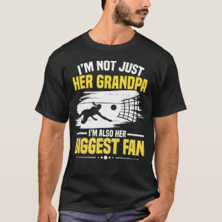 Camiseta I'M Her Grandpa I'M Her Biggest Fan Grandfather Vo