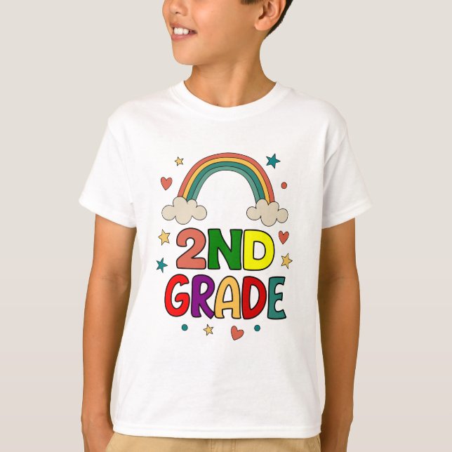 Camiseta i'm in 2nd grade  (Frente)