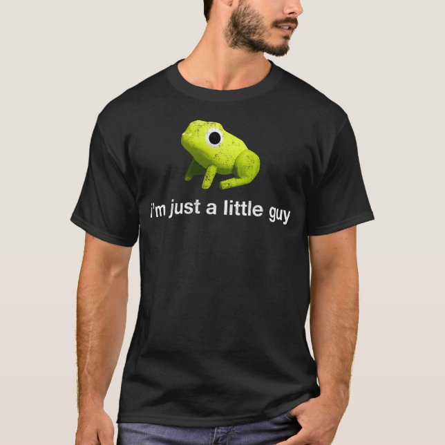 Camiseta I'm Just A Little Guy Gender Neutral Cute Small Fr (Frente)