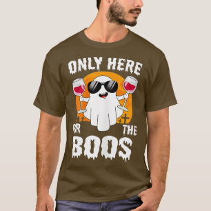 Camiseta I'm Just Here For The Boos Halloween Men Ghost Cut