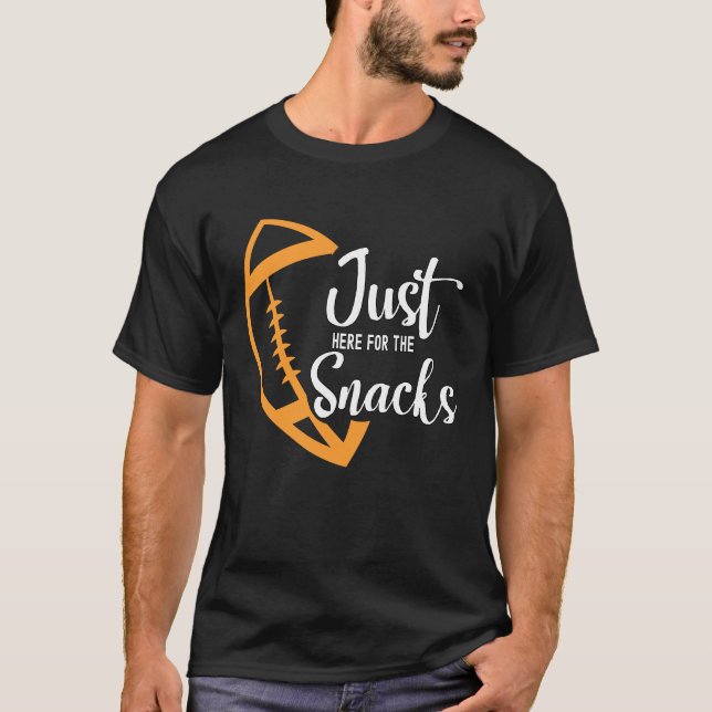 Camiseta I'm Just Here For The Snacks Funny Food Cook Humor (Frente)