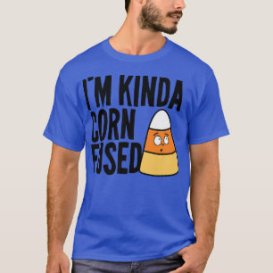 Camiseta Im Kinda Cornfuse Candy Corn Kawaii Crianças Adult