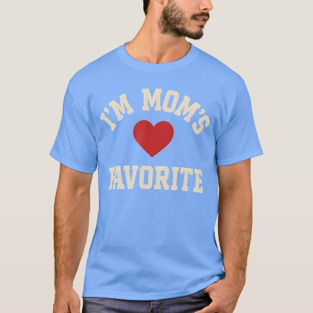 Camiseta Im Moms Favorite Funny Mom Mothers Day retro (Frente)