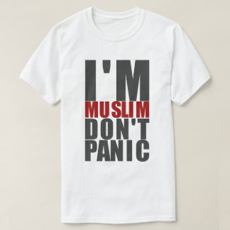 Camiseta I'm Muslim, Don't Panic