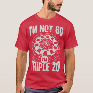 Camiseta Im Não 60 Im Triple 20 Darts Player Gift