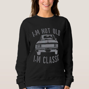 Camiseta Im Não Antigo Im Clássico - Carro Retroativo Cláss