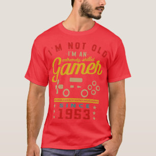 Camiseta Im Não Antigo Im Um Videogame 1953QualificadoJogos