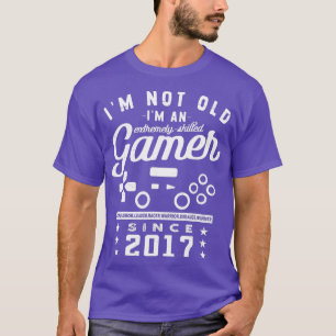 Camiseta Im Não Antigo Im Um Videogame 2017Qualificado