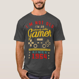 Camiseta Im Não Antigo Im Um Videogame De 1954Qualificado