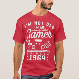 Camiseta Im Não Antigo Im Um Videogame De 1964Qualificado