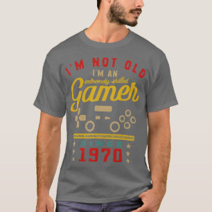 Camiseta Im Não Antigo Im Um Videogame De 1970QualificadoJo