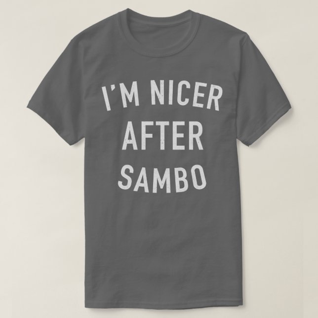 Camiseta Im Nicer Após Sambo Russo (Frente do Design)