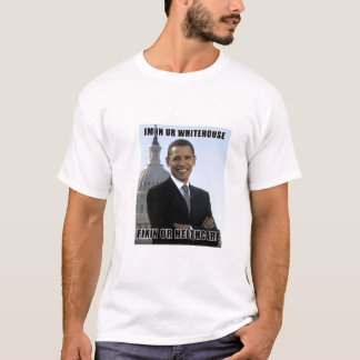 Camiseta Im no whitehouse do ur, cuidados médicos do ur do