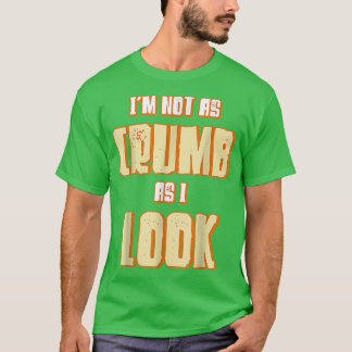 Camiseta I'm Not As Crumb As I Look Baking Bakery Baker Mas