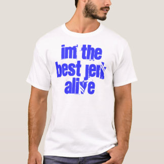 Camiseta im o melhor empurrão vivo