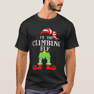 Camiseta Im O Natal Da Família Do Elf De Escalada