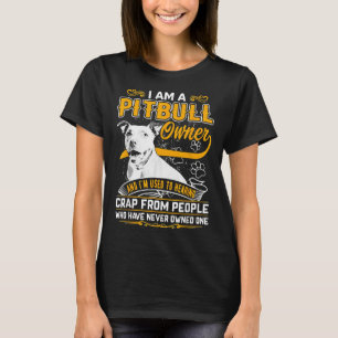 Camiseta Im Pit Bull Terrier Owner Dog Love R Pai Mãe Boy G