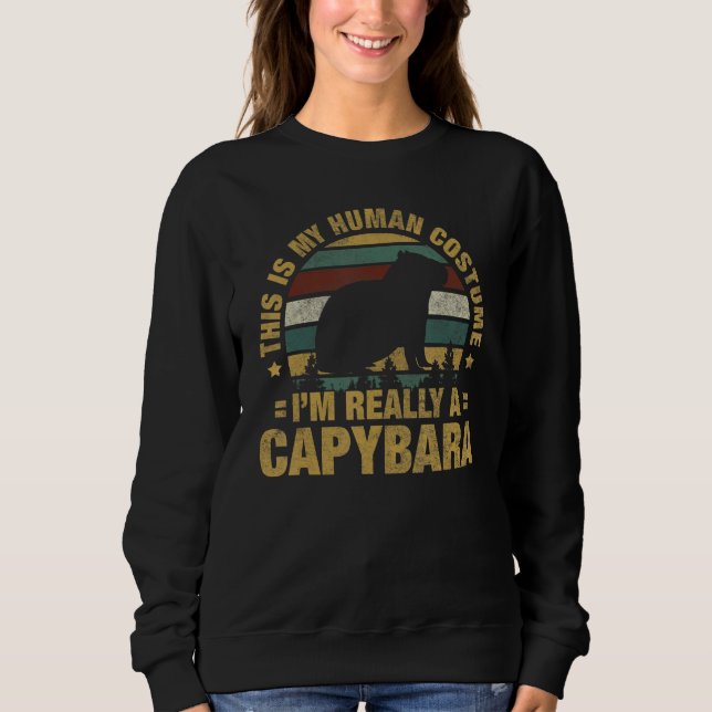 Camiseta I'm Really A Capybara Capybaras Lovers (Frente)