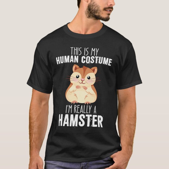 Camiseta I'm really a hamster  2 (Frente)