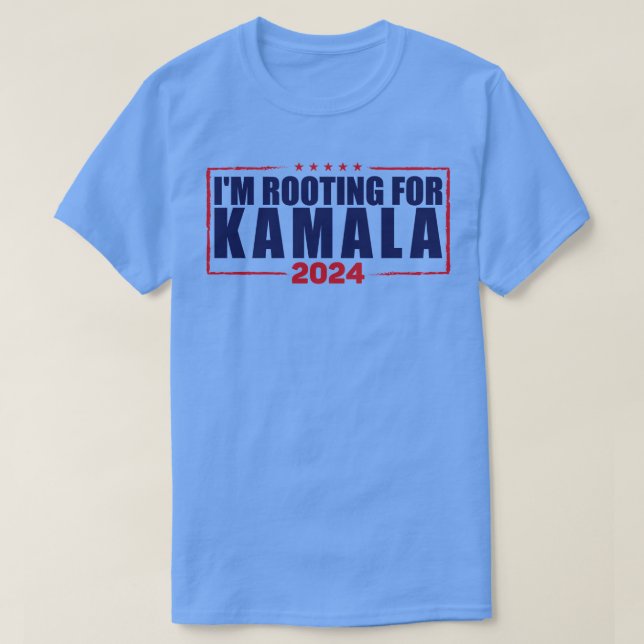 Camiseta Im Root For Kamala 2024 1 (Frente do Design)