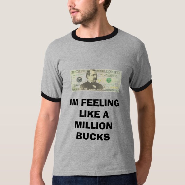 CAMISETA IM SENTINDO COMO MILHÃO FANFARRÕES (Frente)