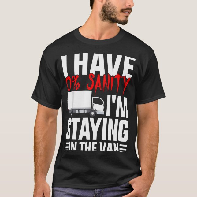 Camiseta I'm Staying In Tha Van Funny Phasmophobia Gamer Wo (Frente)
