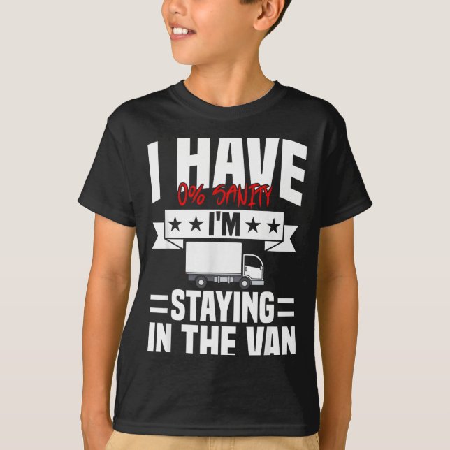 Camiseta I'm Staying In Tha Van Phasmophobia Funny Gamer Me (Frente)