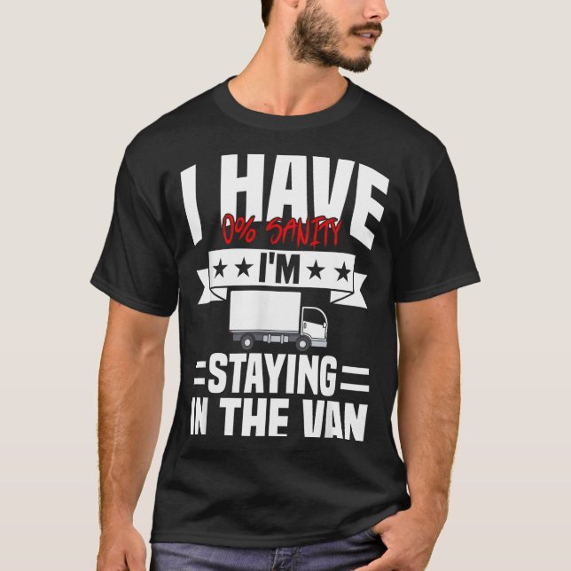Camiseta I'm Staying In Tha Van Phasmophobia Funny Gamer Me (Frente)