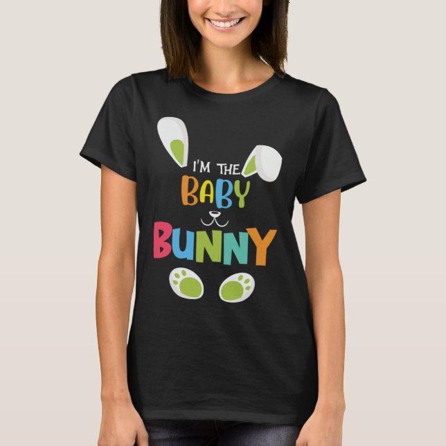 Camiseta I'm the baby bunny funny Easter Bunny (Frente)