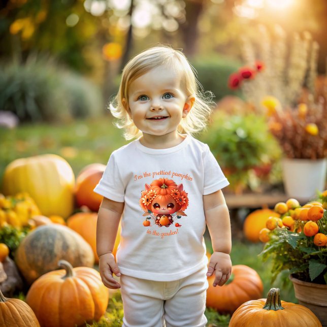 Camiseta I'm the cutest Thanksgiving pumpkin! (Criador carregado)