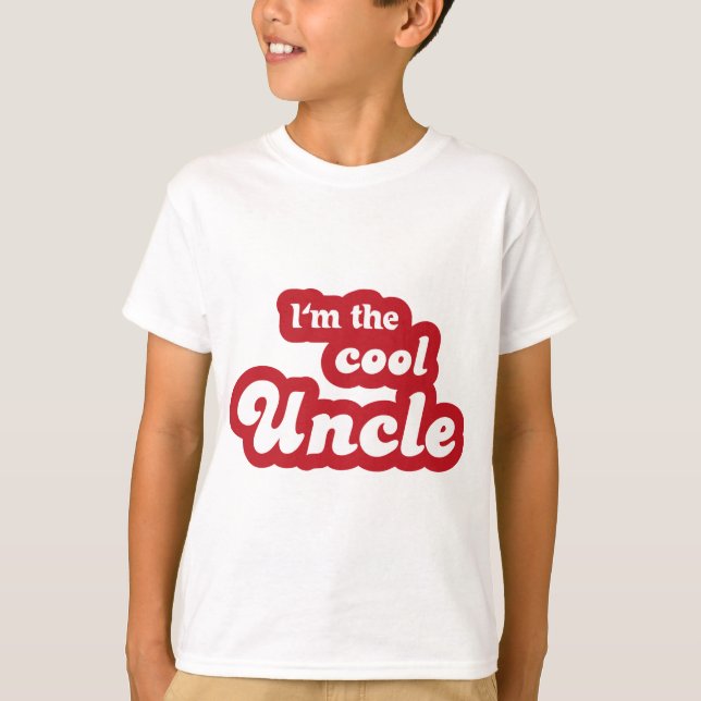 Camiseta I'm the genial uncle (Frente)